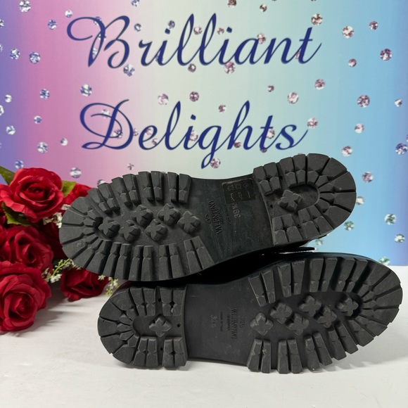 ❤️‍🔥SALE HOST PICK $1550 VG ROCKSTUD COMBAT BOOTS - Picture 11 of 14